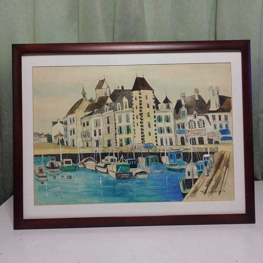 水彩画　吉野利一