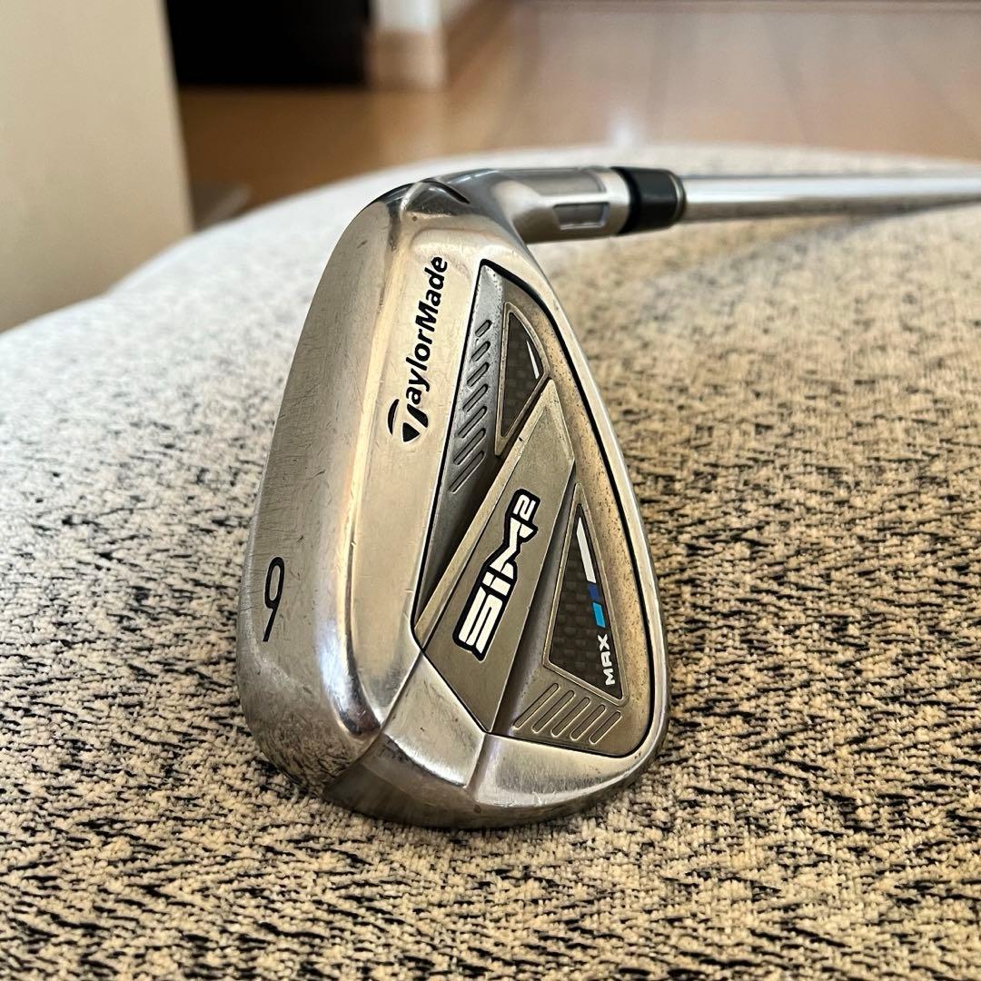 テーラーメイド　SIM2 MAX 希少9番アイアン単品　KBS Max 85 S
