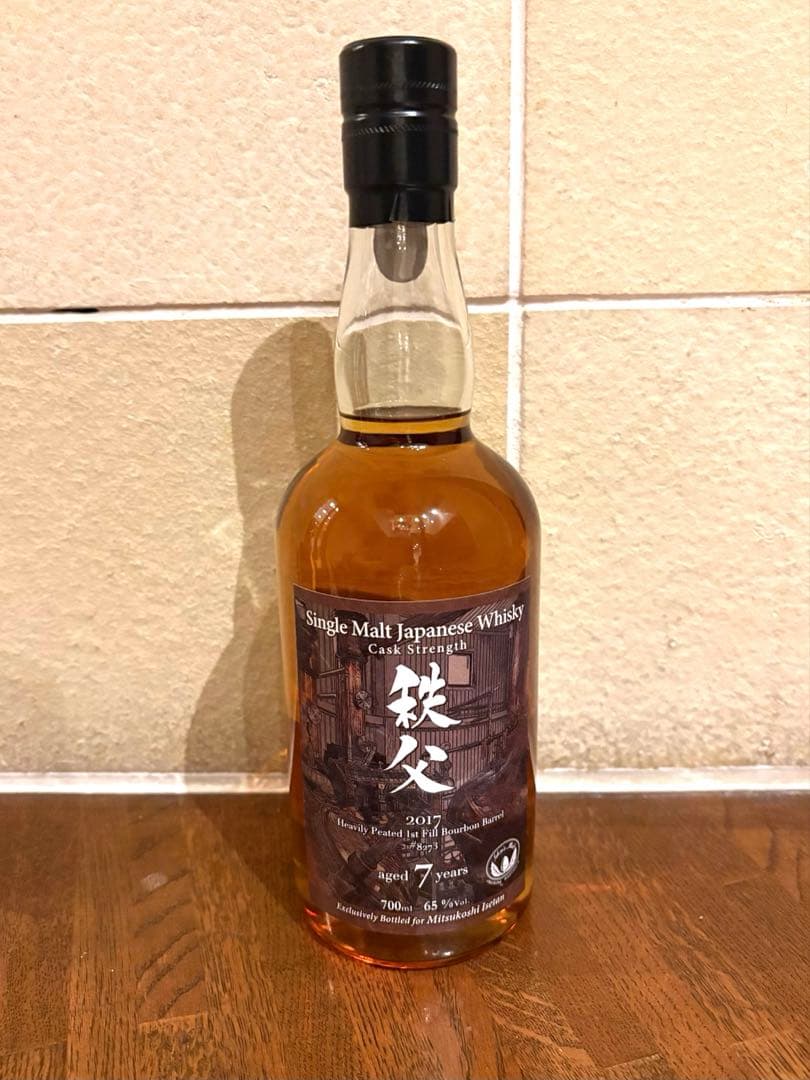 秩父 2017 700ml 65%　7年熟成　イチローズモルト　秩父蒸溜所
