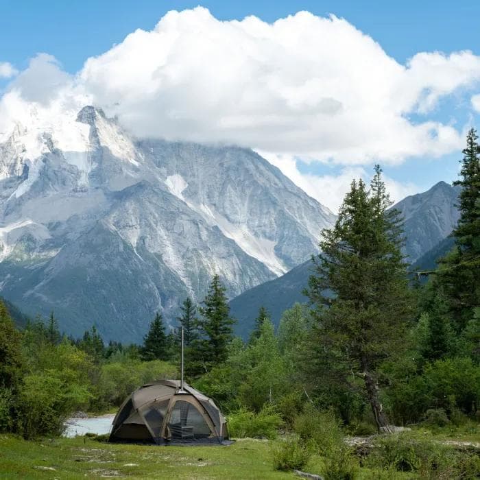 【美品】POMOLY ドームテント | Dome X4 Pro 大型自立式テント