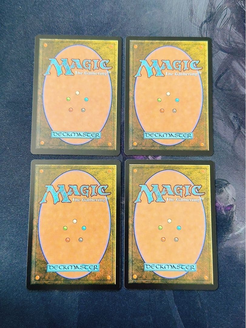 アナグマモグラの仔　英語　4枚セット