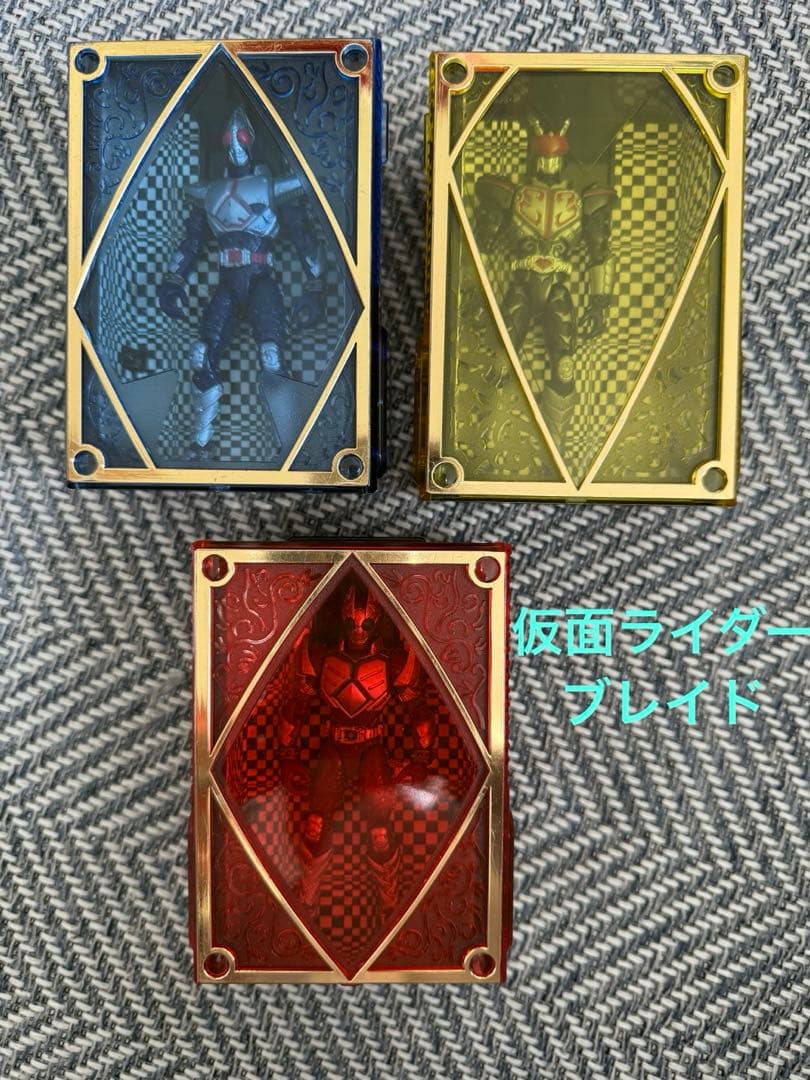 仮面ライダーブレイド　カードデッキ　ケース　ブレイド　カリス　ギャレン