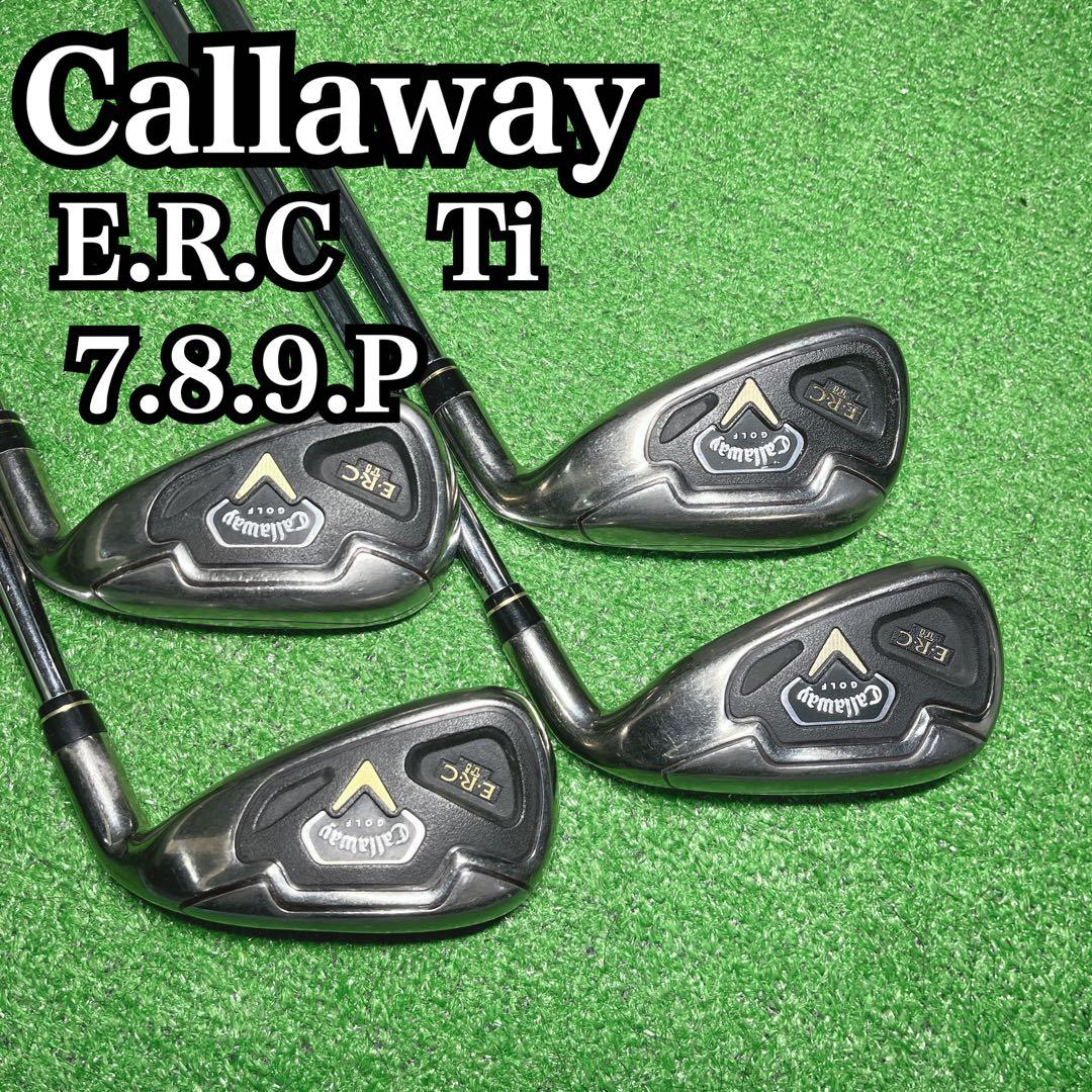 E39 Callaway キャロウェイ E.R.C Ti アイアン メンズ