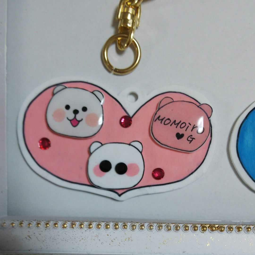 ハンドメイド ペアストラップ