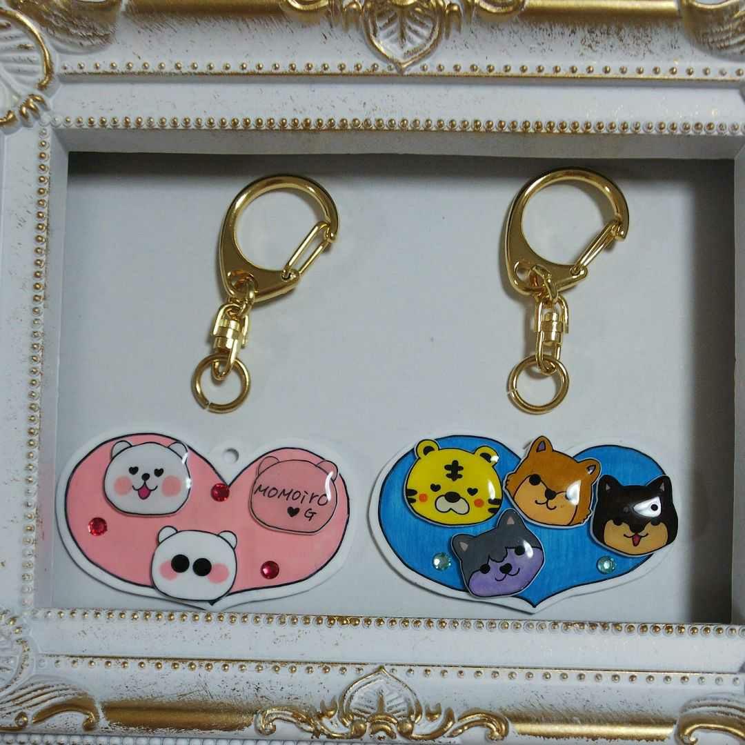 ハンドメイド ペアストラップ