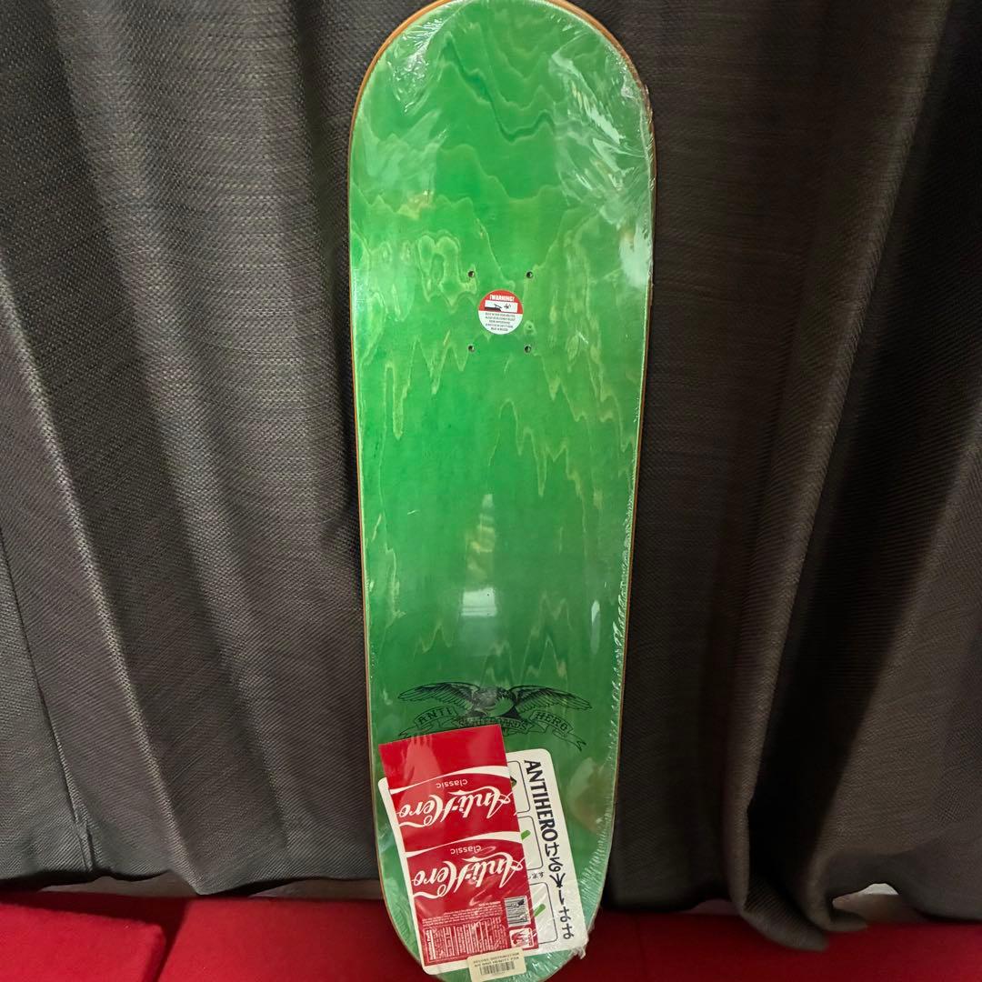 新品 ANTI HERO pictogram スケートボードデッキ 8.43