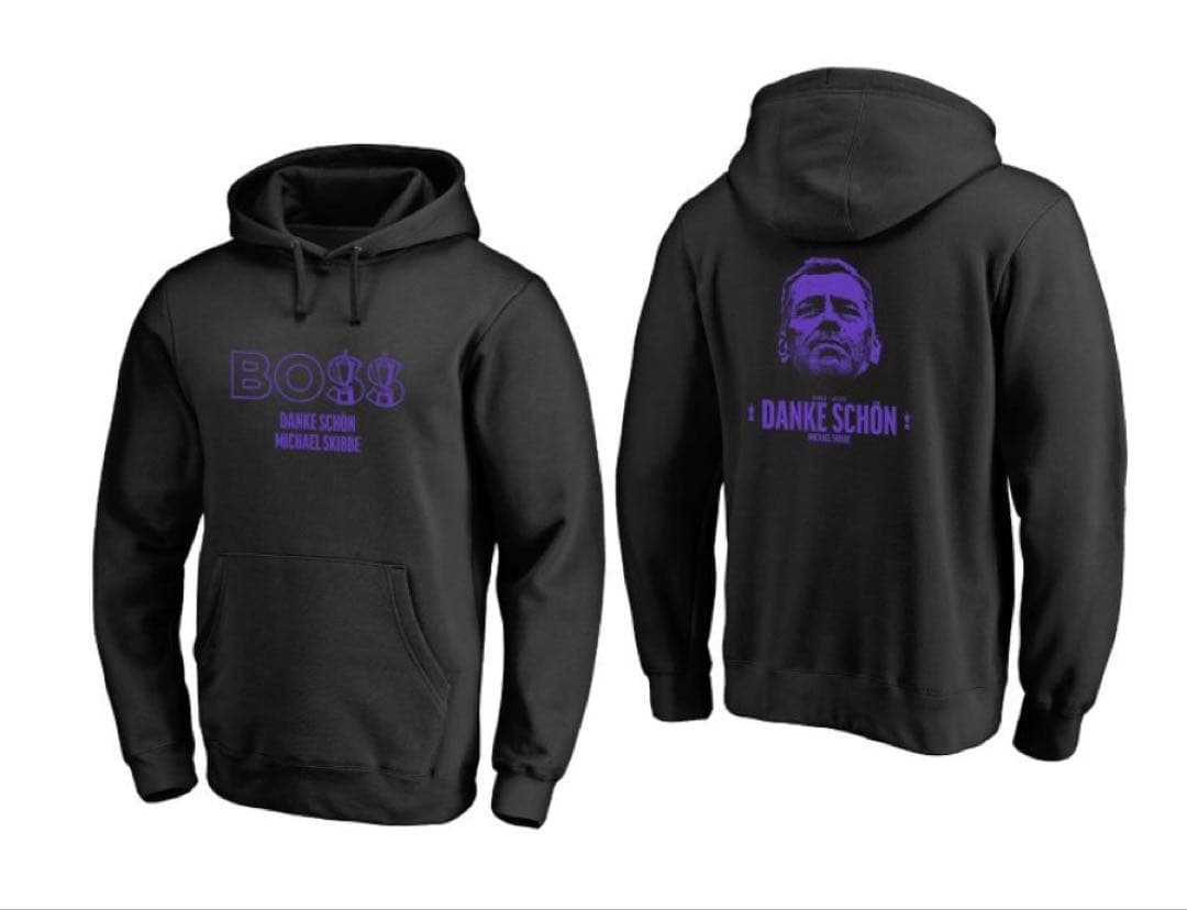 サンフレッチェ広島 スキッベ監督「BOSS」プルオーバーパーカー　限定品入金困難