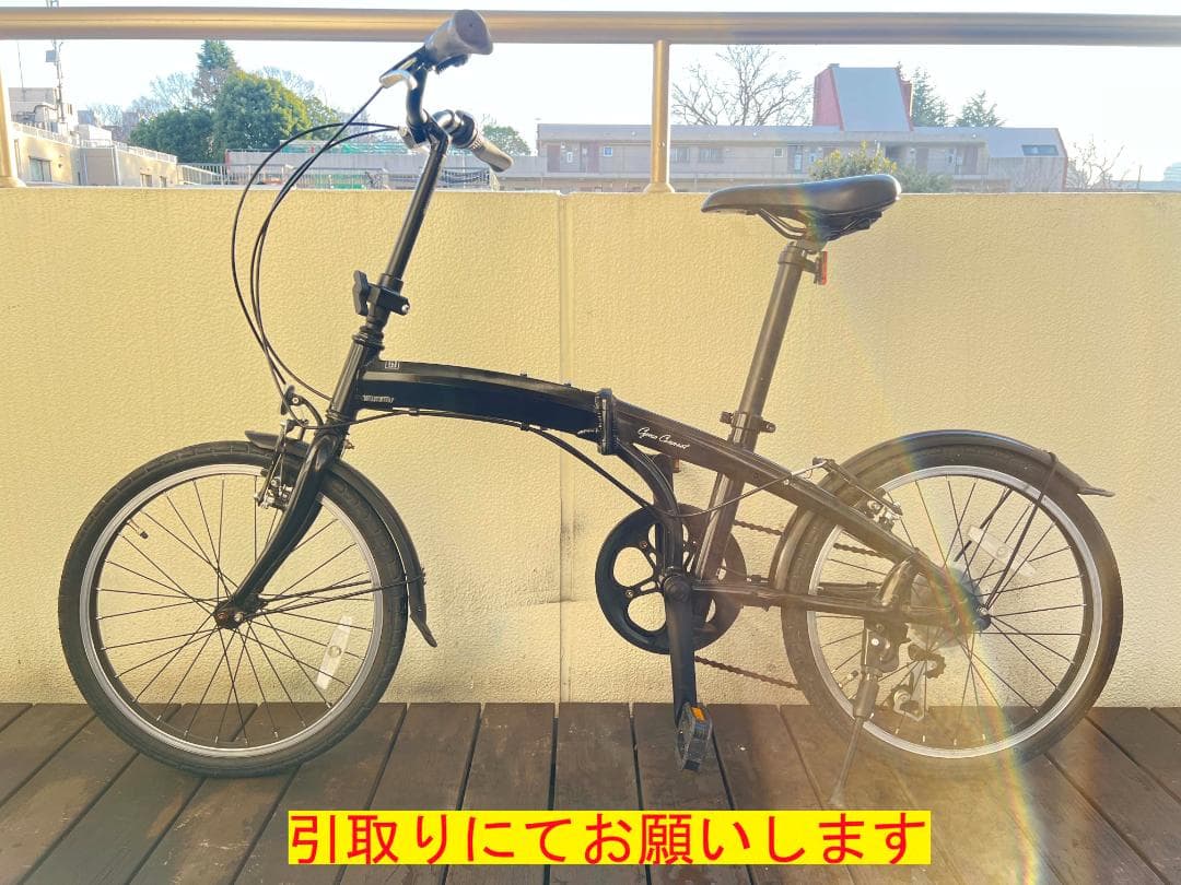 cyma サイマ CONNECT折りたたみ自転車20インチ ６段変速　引取専用