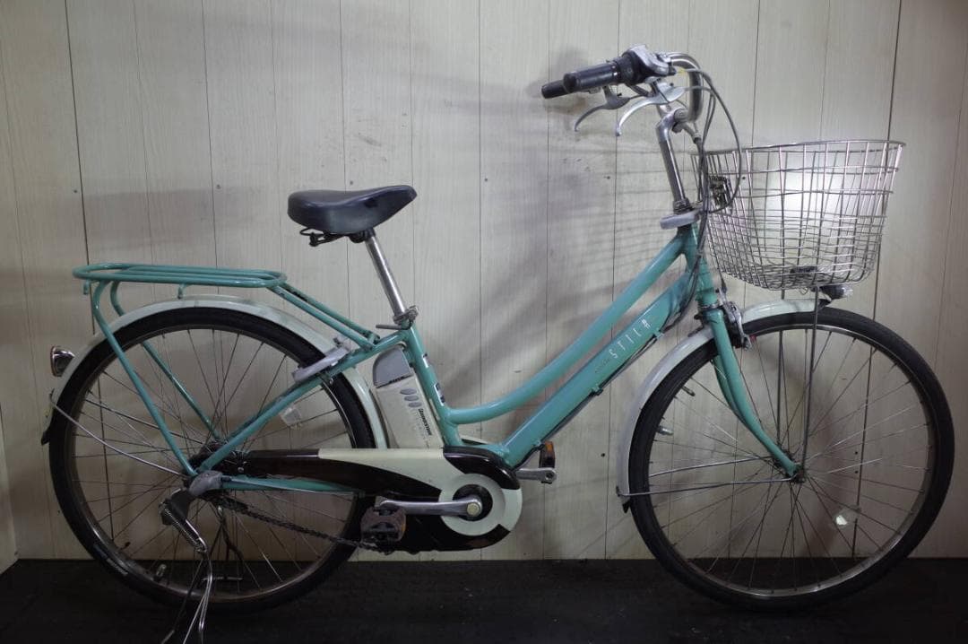 ブリヂストンアシスタスティラL AS6L8 大容量8.1AH 26型LED電動