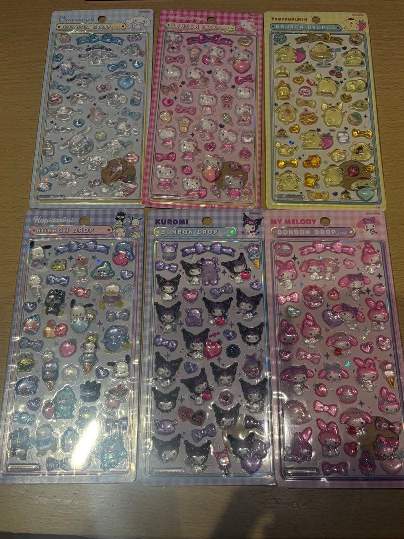 サンリオ ボンボンドロップシール 正規品