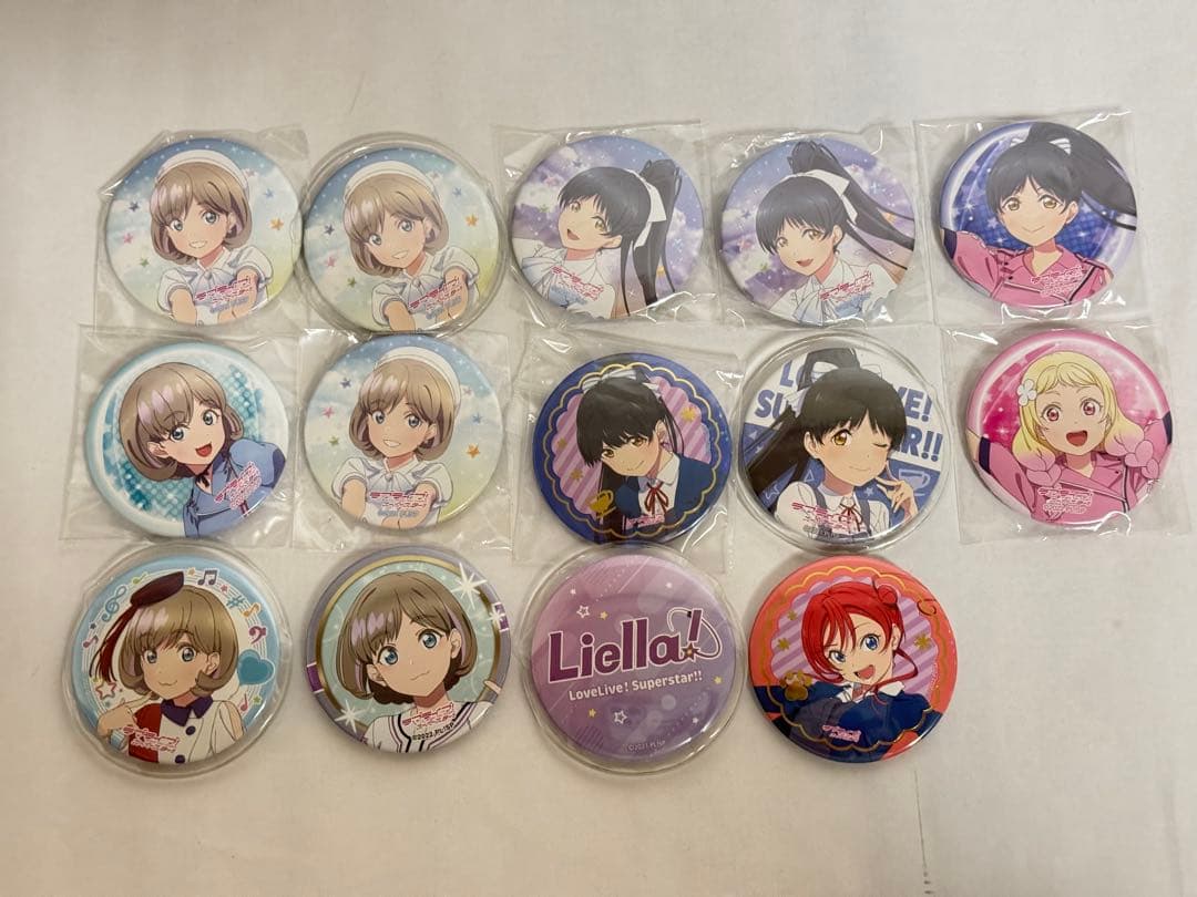 Liella!缶バッジ14個