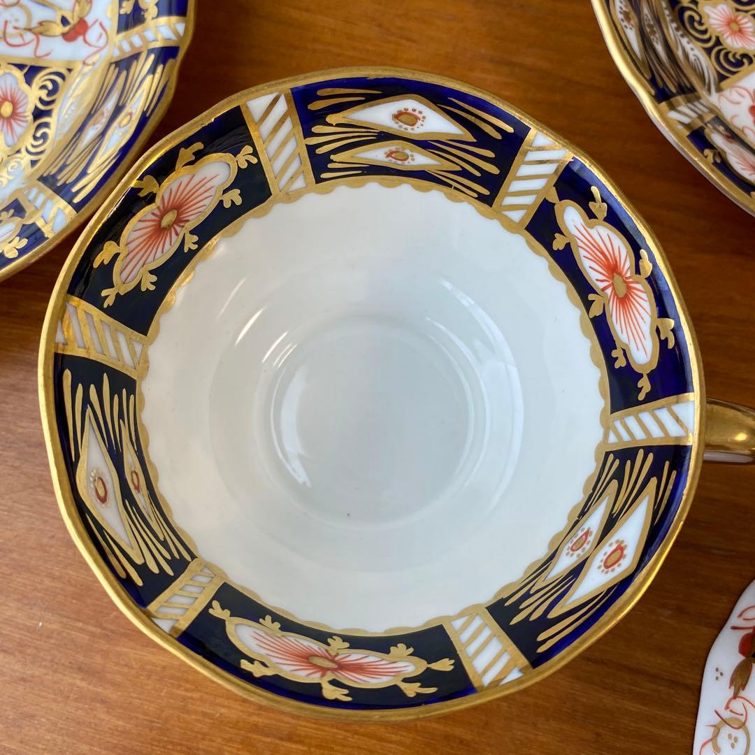 ロイヤルクラウンダービー　トラディショナルイマリ　古伊万里　5人用　ティーセット