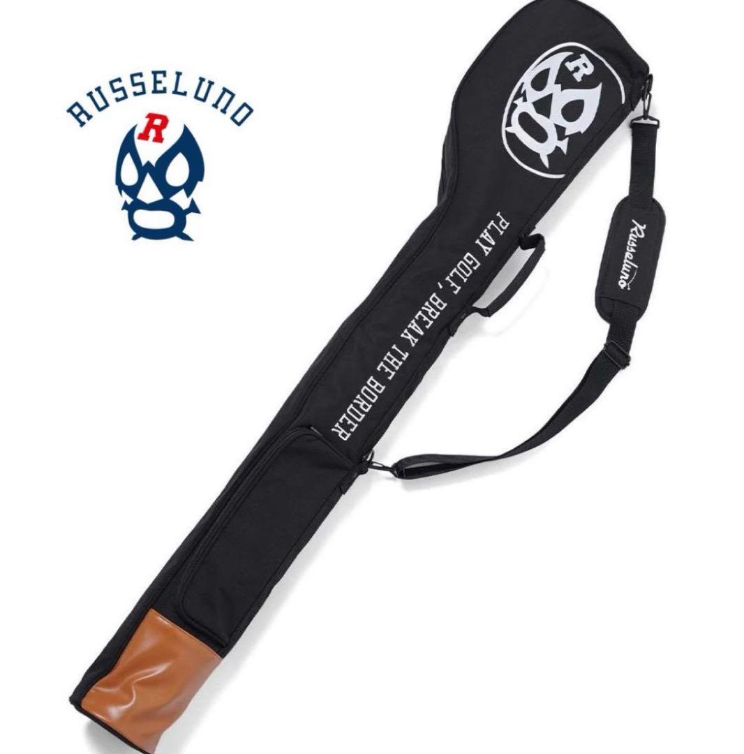 新品 未使用 未開封 ラッセルノ Russeluno GOLF クラブケース 黒