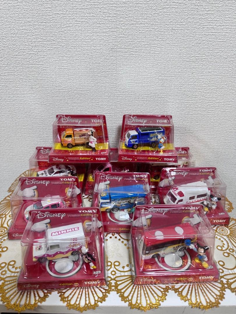 ♡激レア入手困難♡未使用♡ディズニートミカエディション♡ミニカー10個セット♡