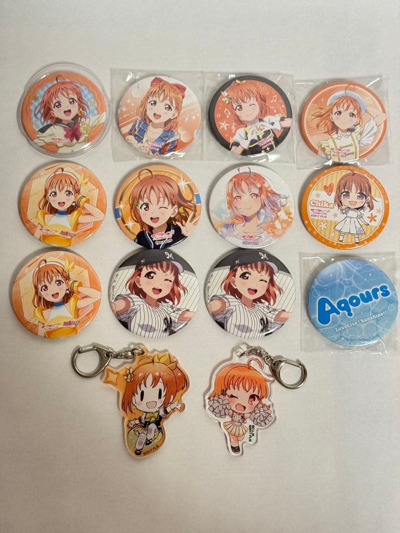 高海千歌缶バッジ12個