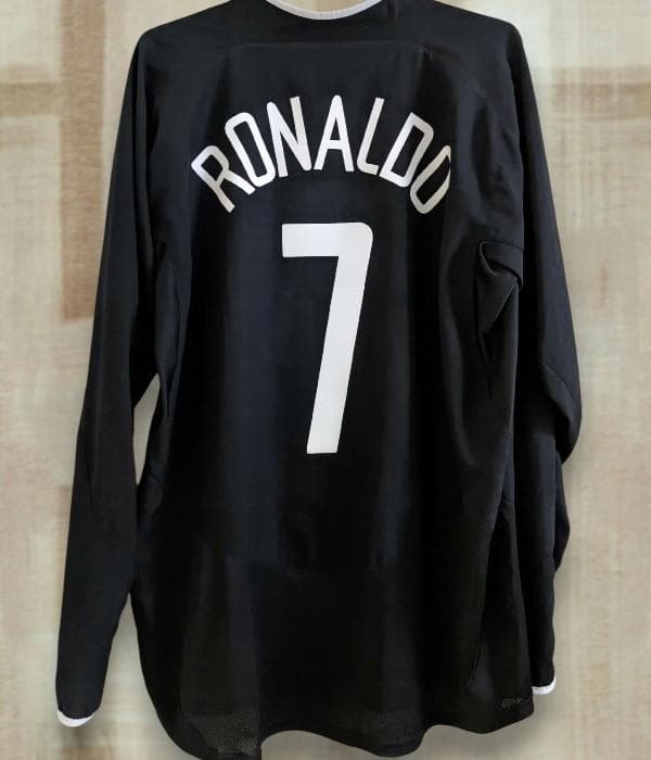 2003-04 マンチェスター・ユナイテッド アウェイ 7番 ロナウド 長袖