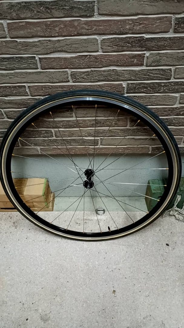 ロードバイク　チューブラーホイール前後セット