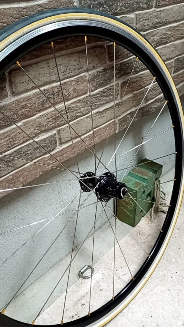 ロードバイク　チューブラーホイール前後セット