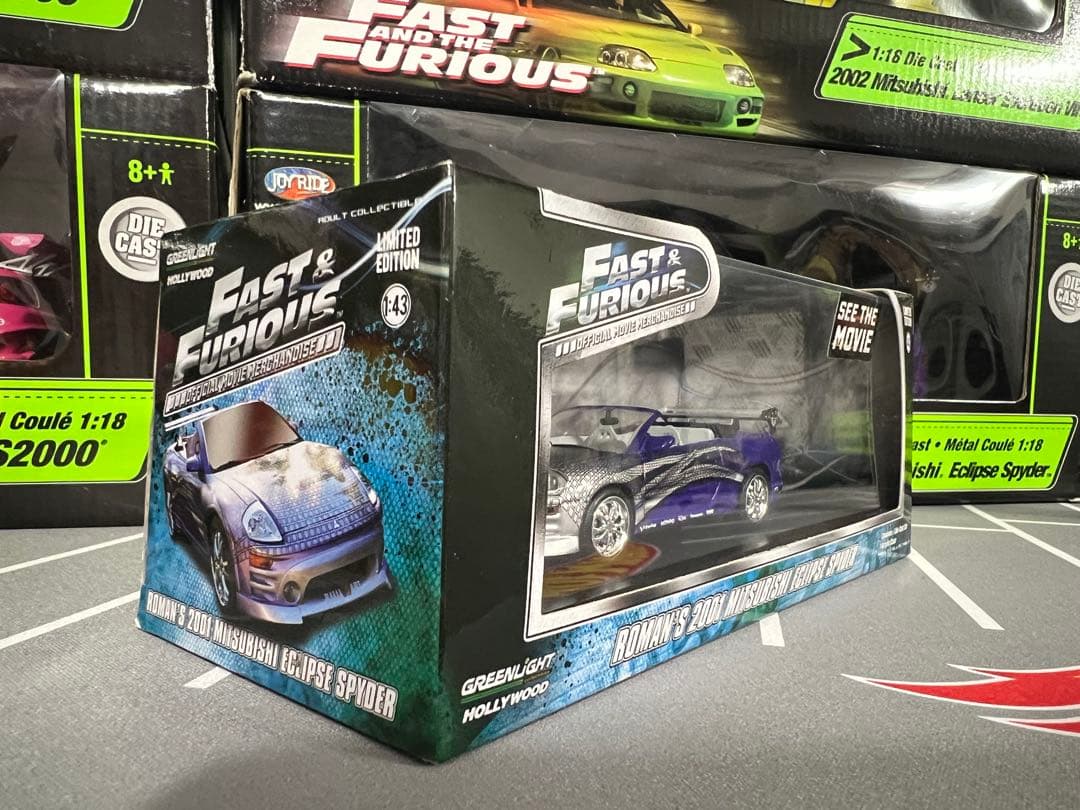 ミニカー GREENLIGHT FAST&FURIOUS Eclipse Spyder