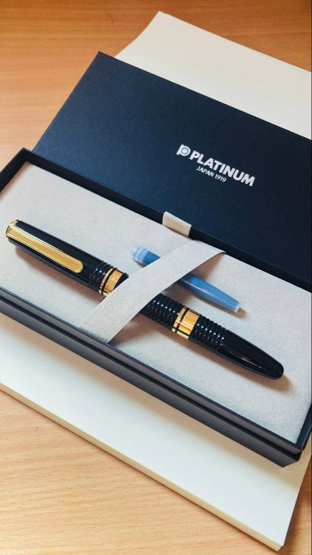 PLATINUM プラチナ万年筆 ギャザード 万年筆