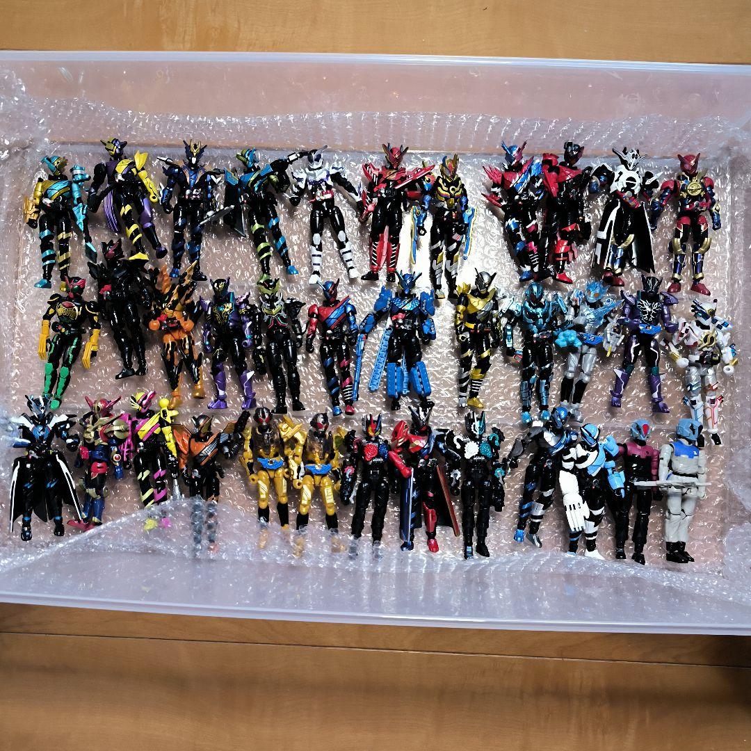 仮面ライダービルド 装動 創動 42体＋オーズ1、ミニチュアフィギュア、ソフビ