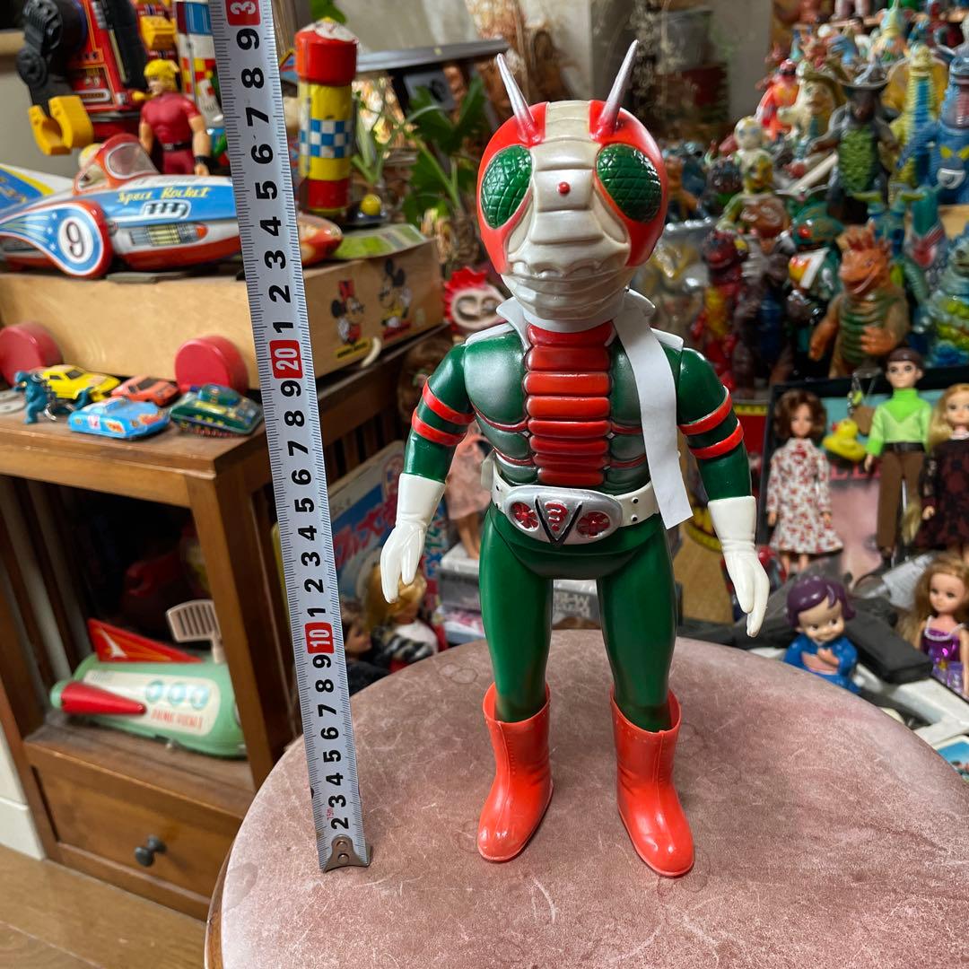 美品　当時物　仮面ライダーＶ３　旧バンダイ　スタンダードサイズ