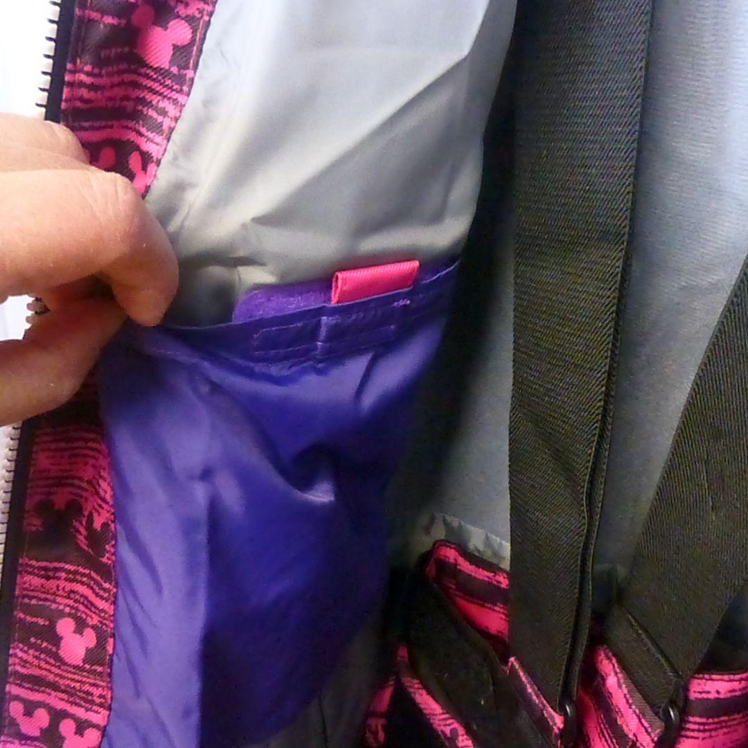 【着用一回】IGNIO×ディズニー スキーウェア 豪華フルセット ピンク M