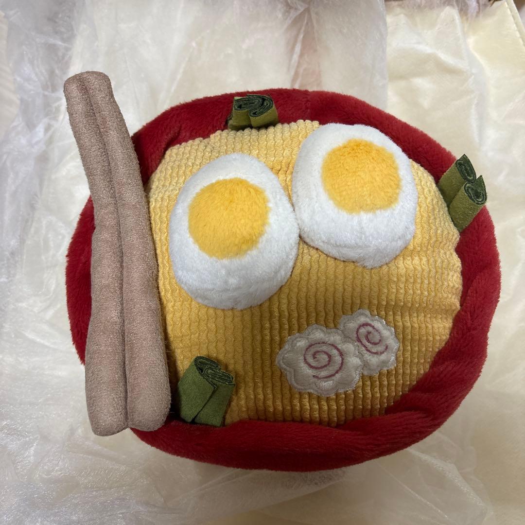 新品　ジェリーキャット　ぬいぐるみ　ラーメン　らーめん　中華　noodle