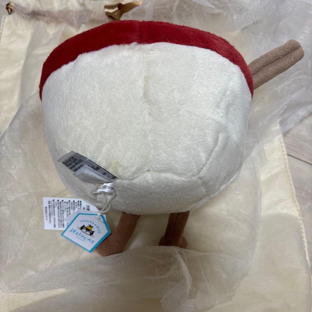 新品　ジェリーキャット　ぬいぐるみ　ラーメン　らーめん　中華　noodle