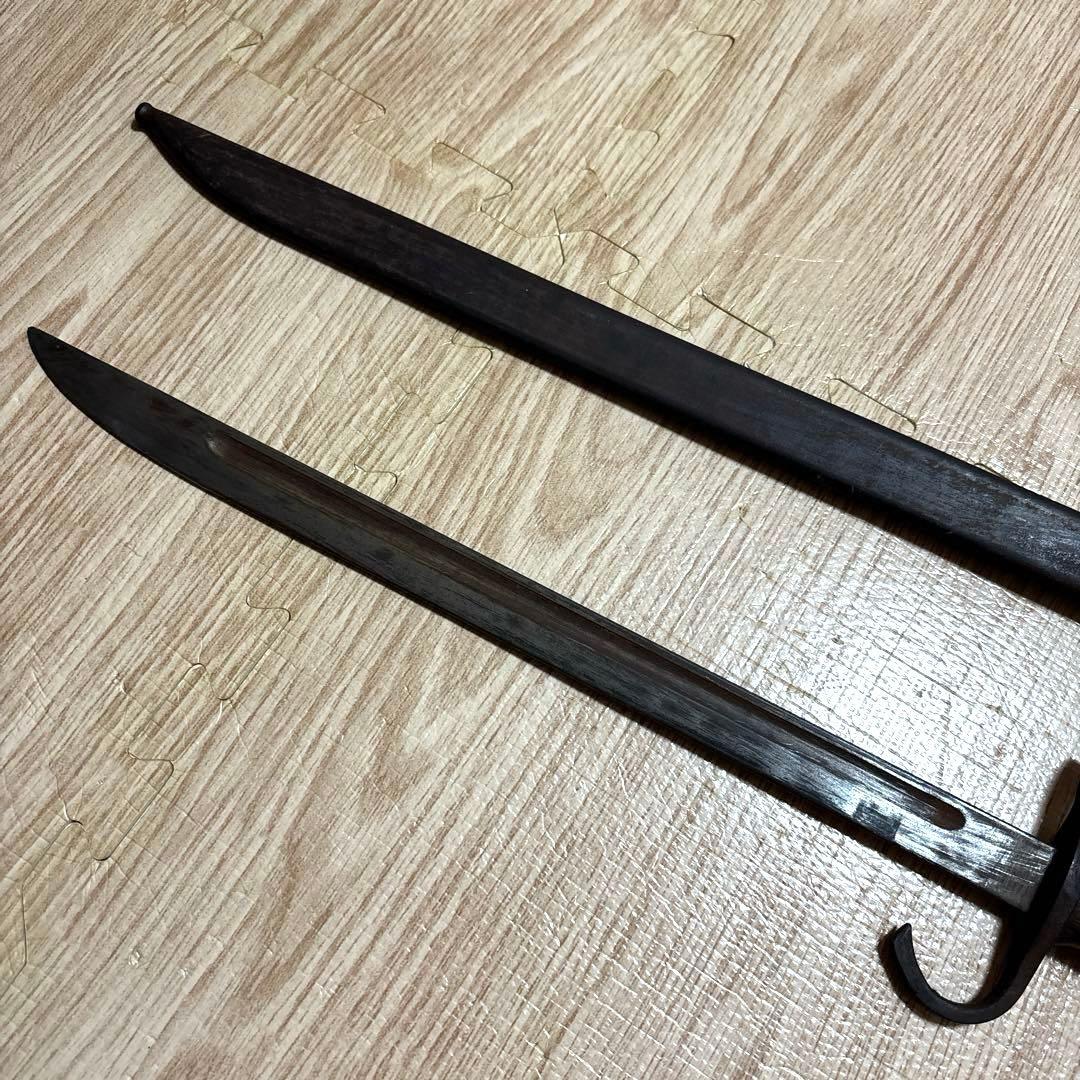 日本軍 軍刀 30年式銃剣 軍事訓練用 模造刀 ヴィンテージ 昭和レトロ