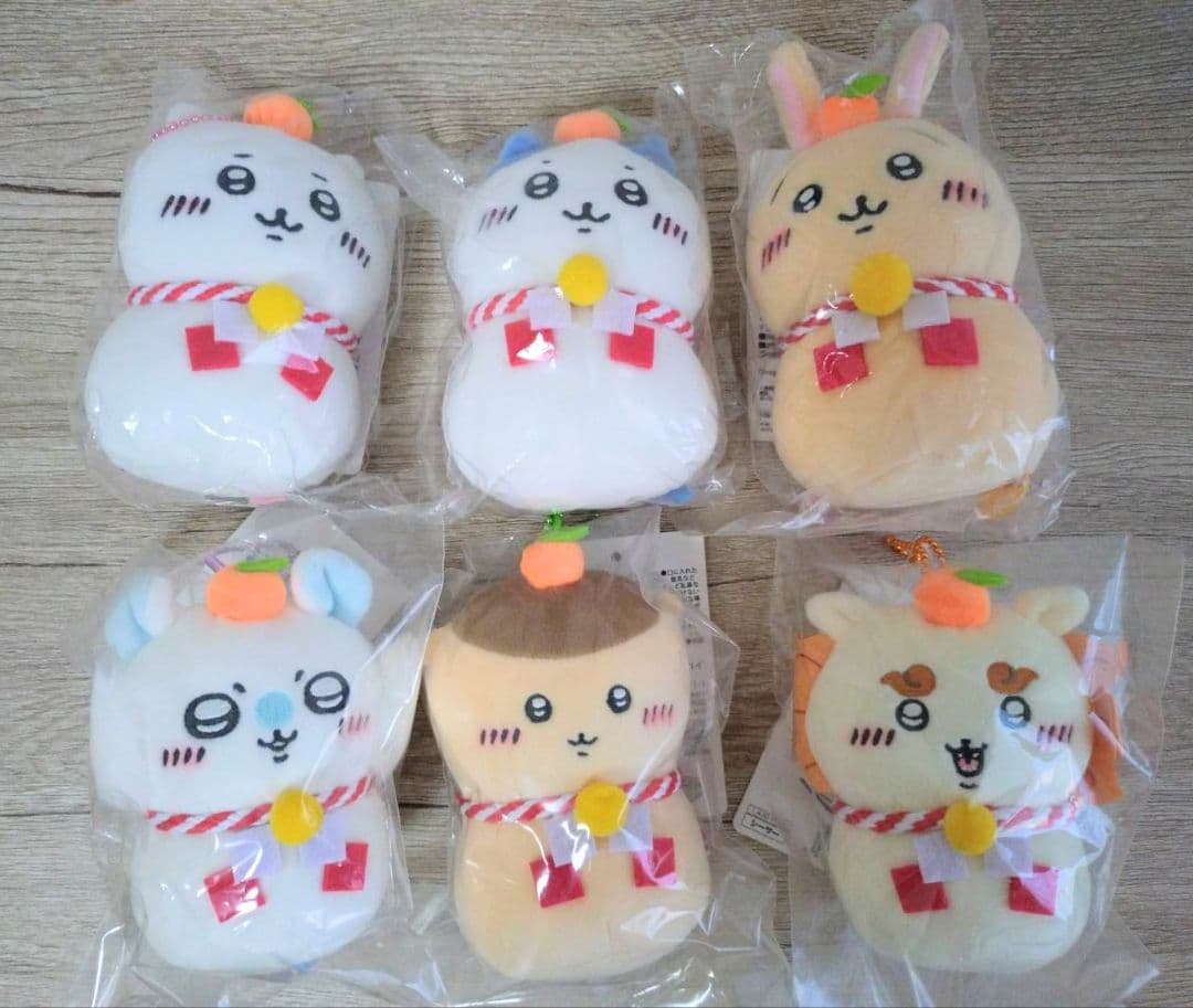 ちいかわ おもちもちもちマスコット コンプリート6点セット