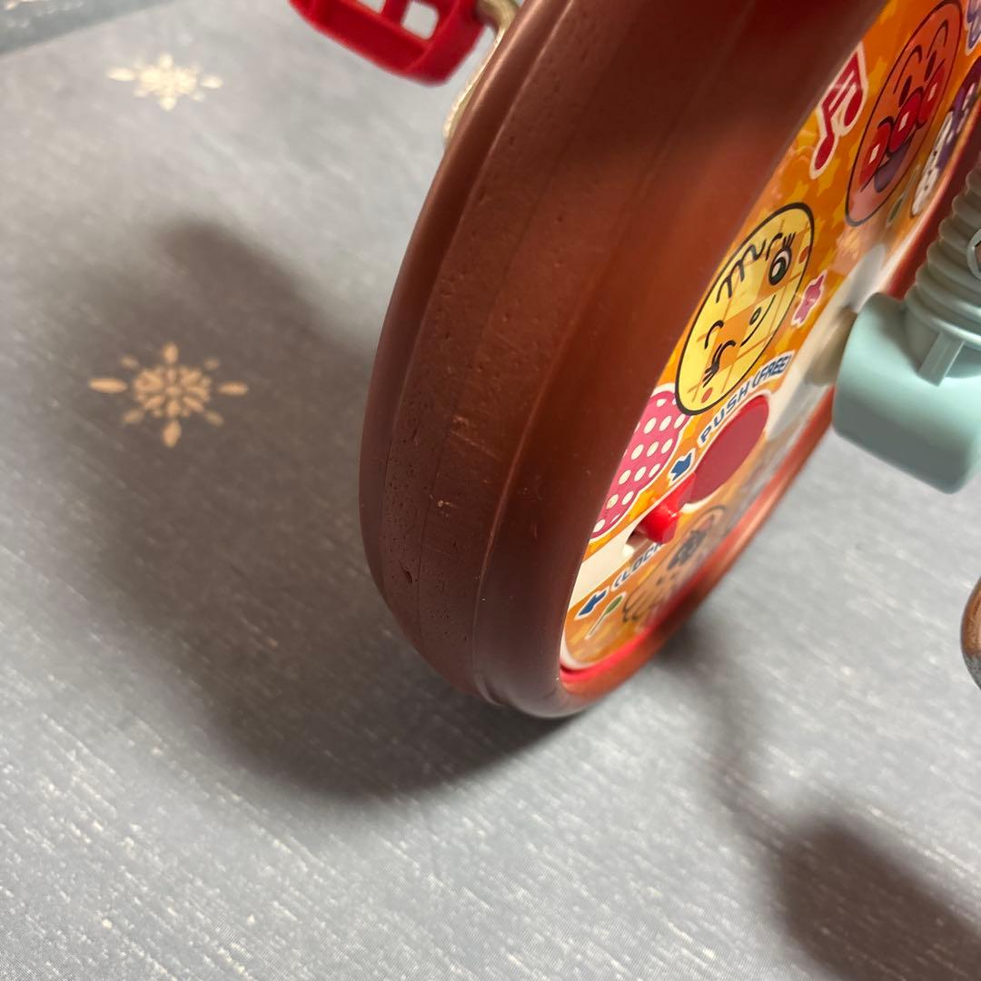 アンパンマン 三輪車 赤　折りたたみ