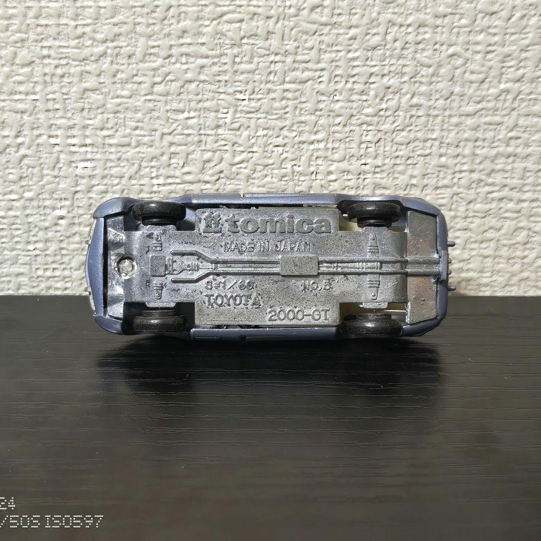TOMICA　トミカ　トヨタ2000GT　銀色　1Aホイール　箱付き