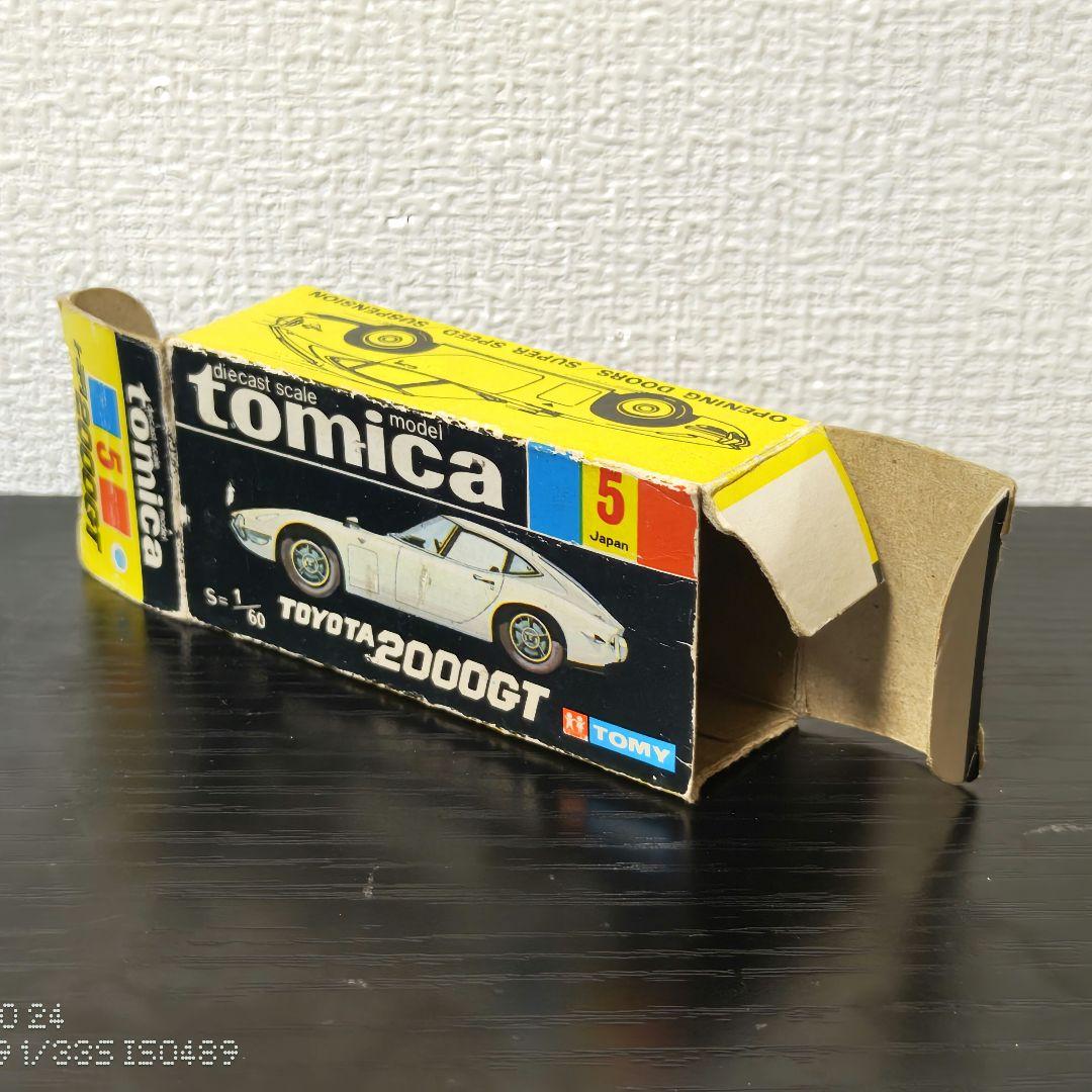 TOMICA　トミカ　トヨタ2000GT　銀色　1Aホイール　箱付き