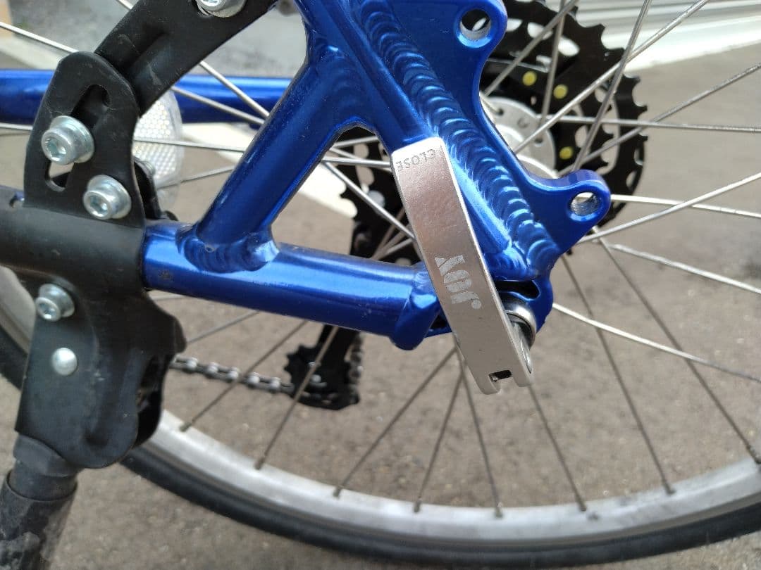 20インチ(451) ミニベロ キャプテンスタッグ 前後クイックリリース