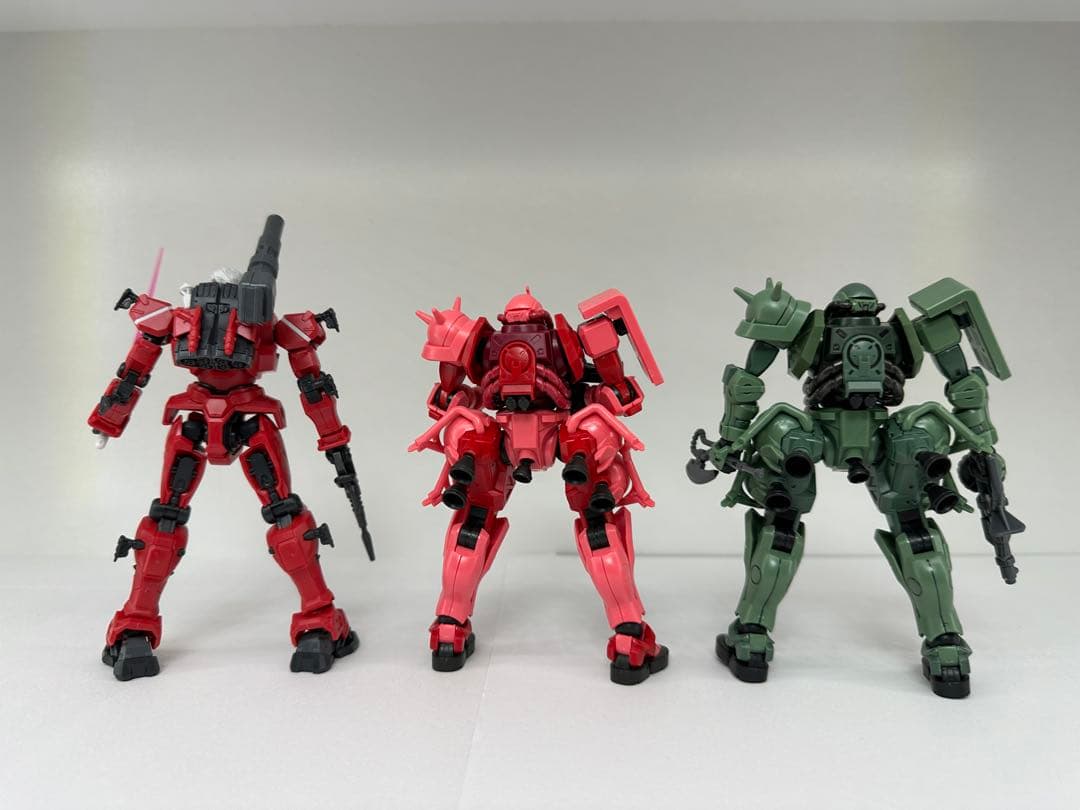 ジークアクス系　ガンプラ組立済みジャンク品12体セット