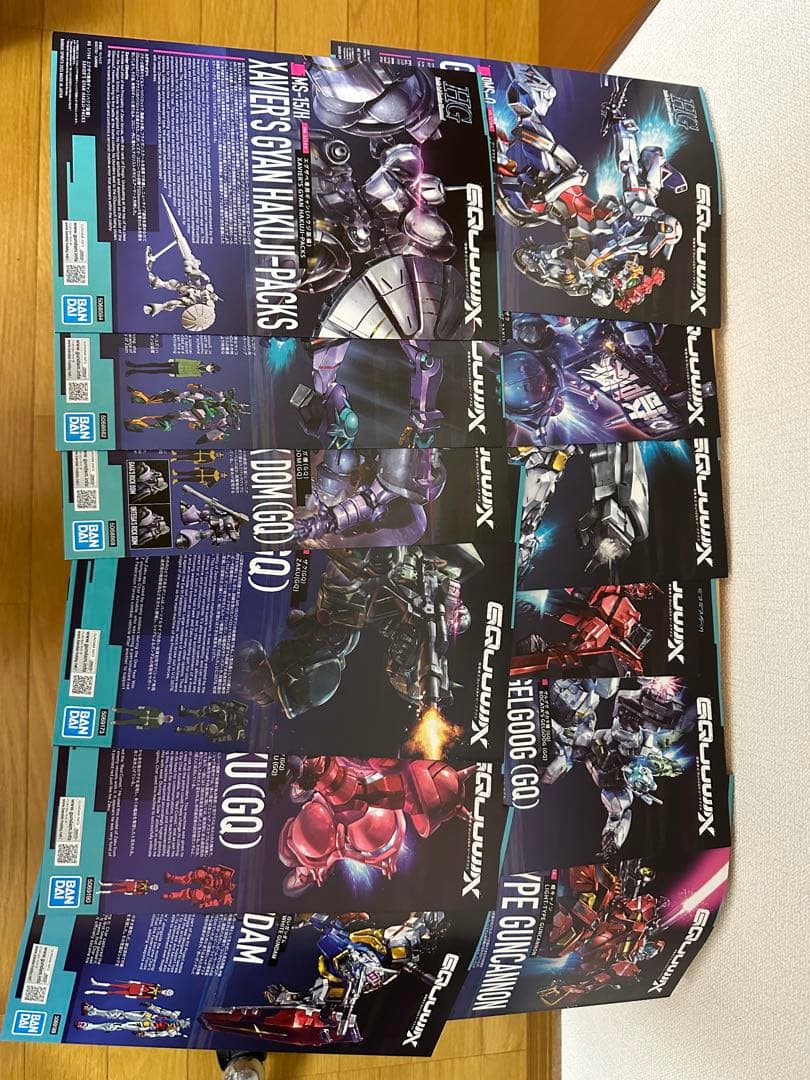 ジークアクス系　ガンプラ組立済みジャンク品12体セット