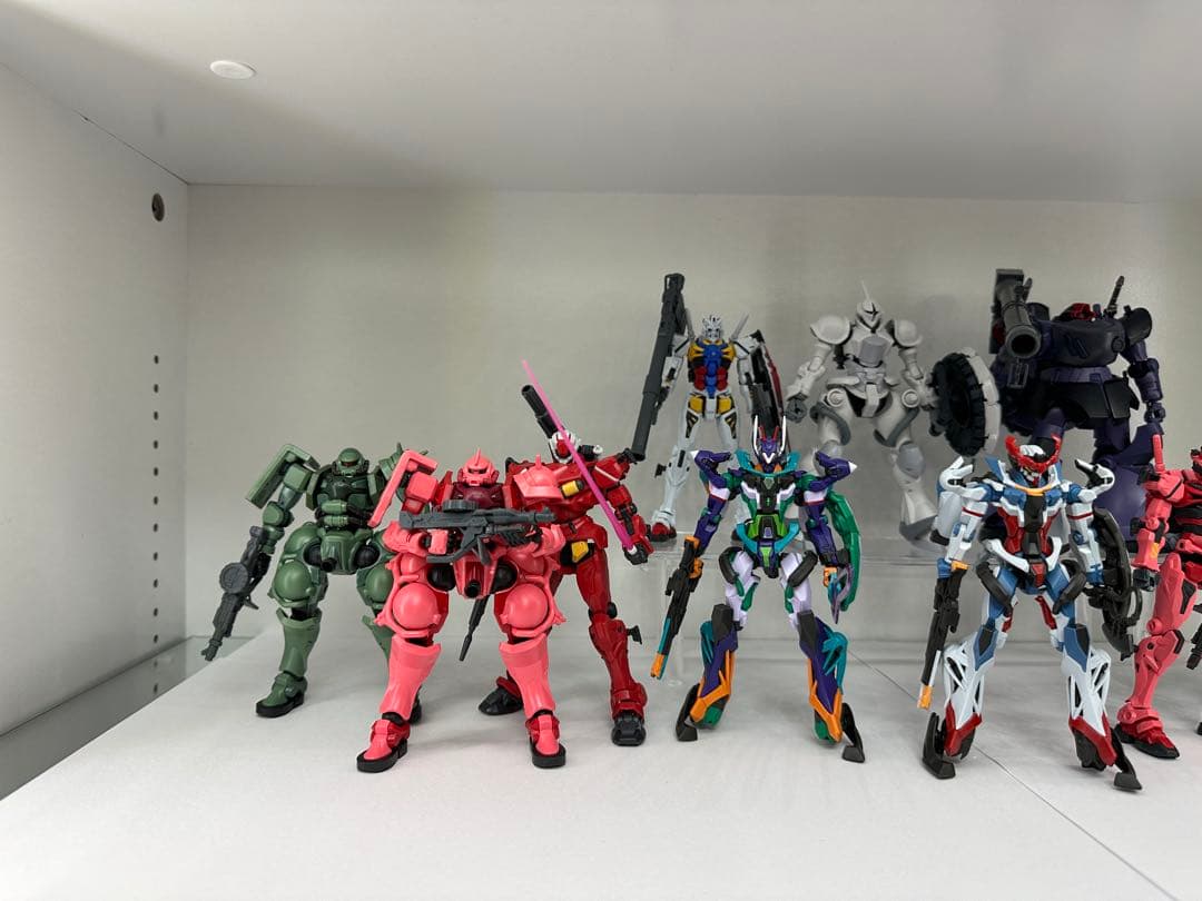 ジークアクス系　ガンプラ組立済みジャンク品12体セット