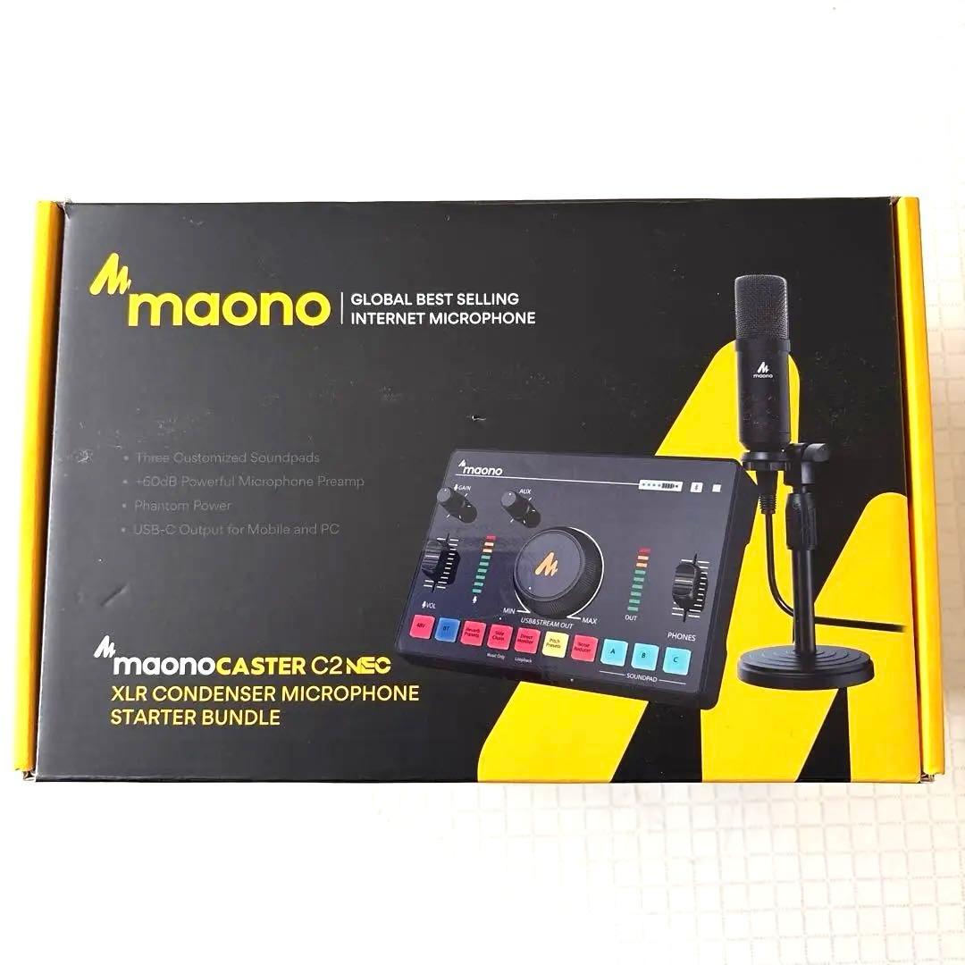maono Caster C2 XLRコンデンサーマイクセット 配信 / 録音