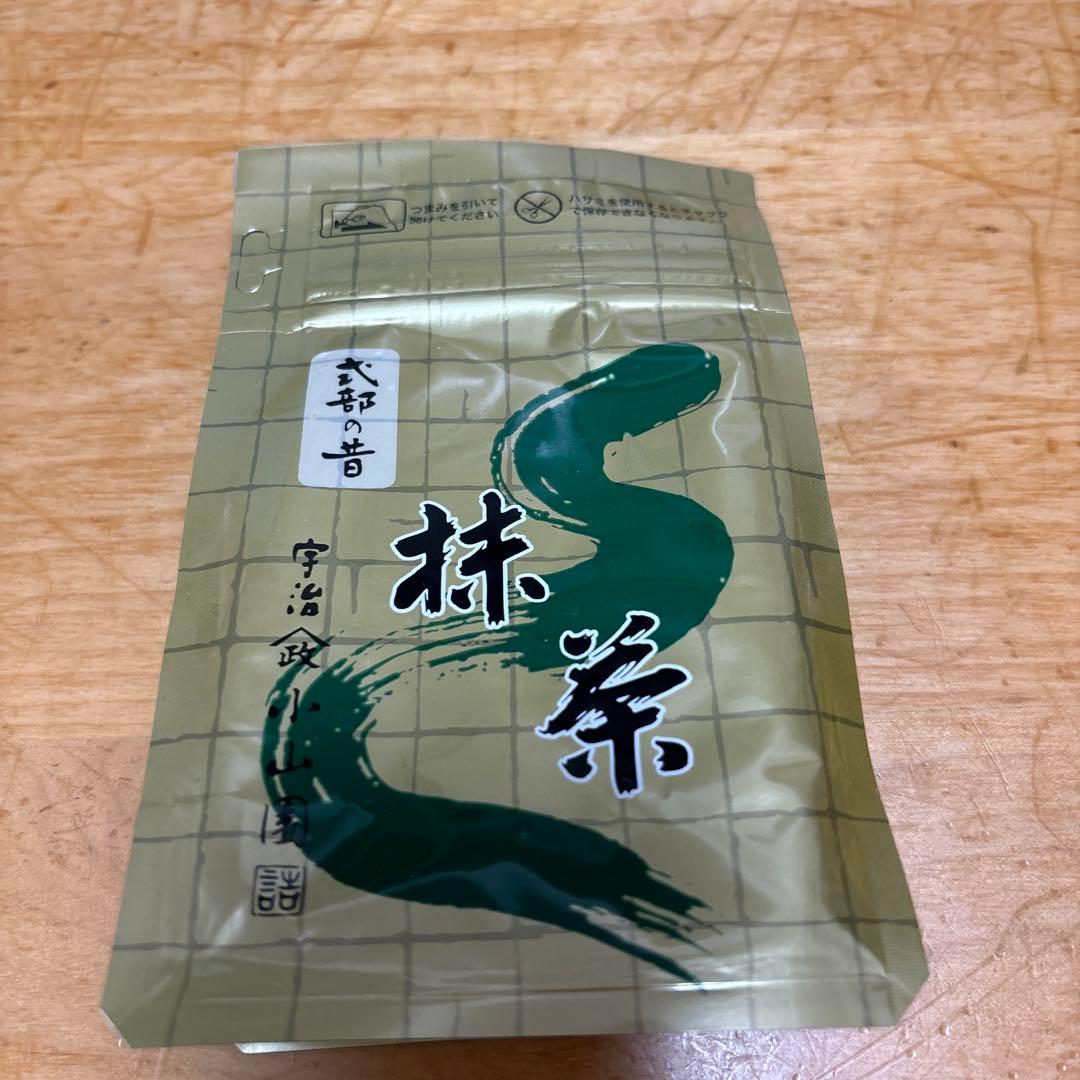 宇治 山政小山園 抹茶 式部の昔100g 袋