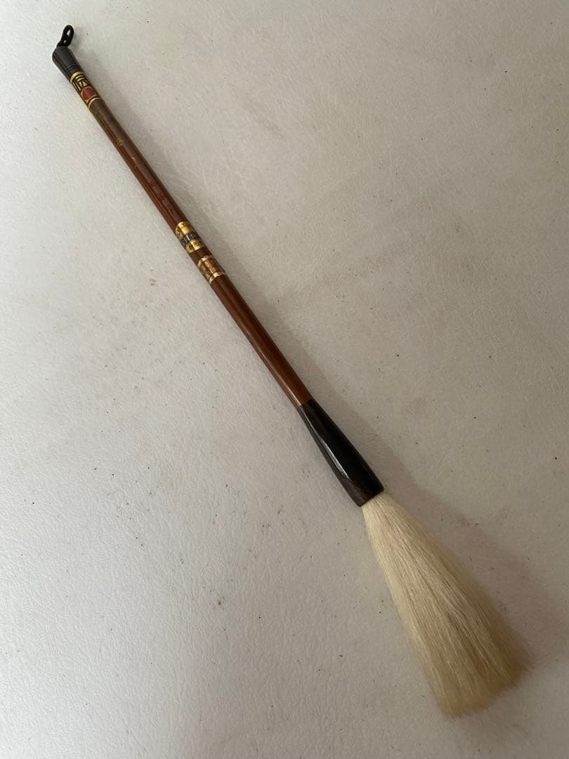 宿浄　純羊毛　細光　玉斉作　和光堂　書道筆 馬毛　古筆　伝統工芸　14