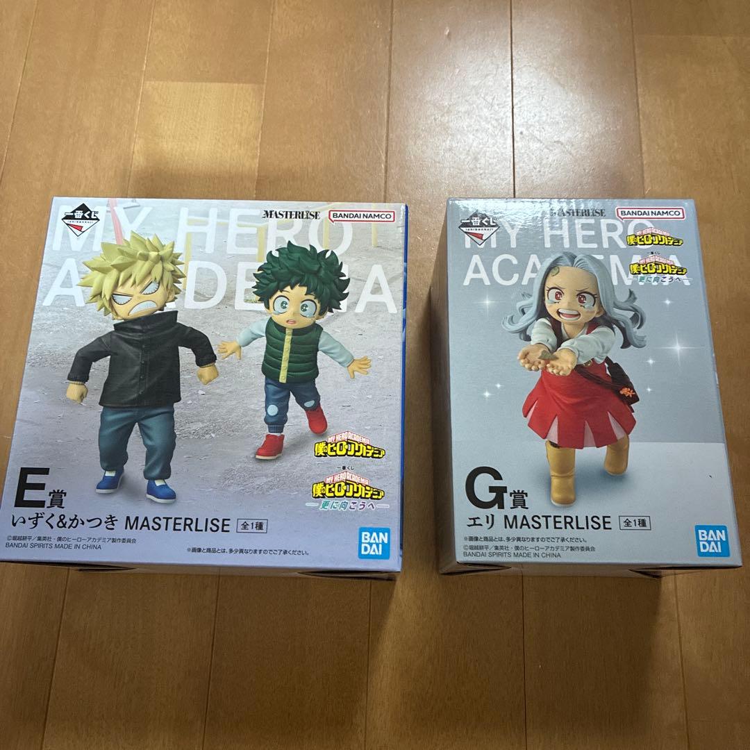 未開封】一番くじ　僕のヒーローアカデミア　フィギュア4体セット+ちょこのっこ1個