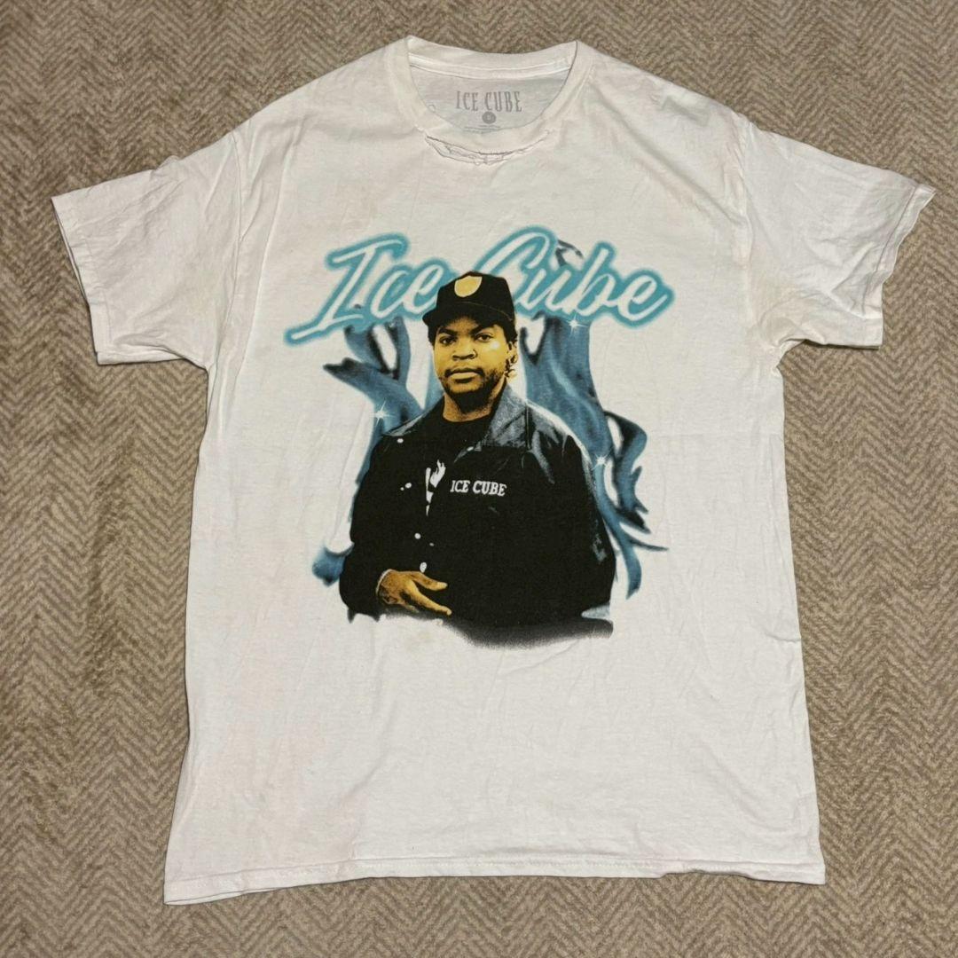 Ice Cube プリントTシャツ ホワイト
