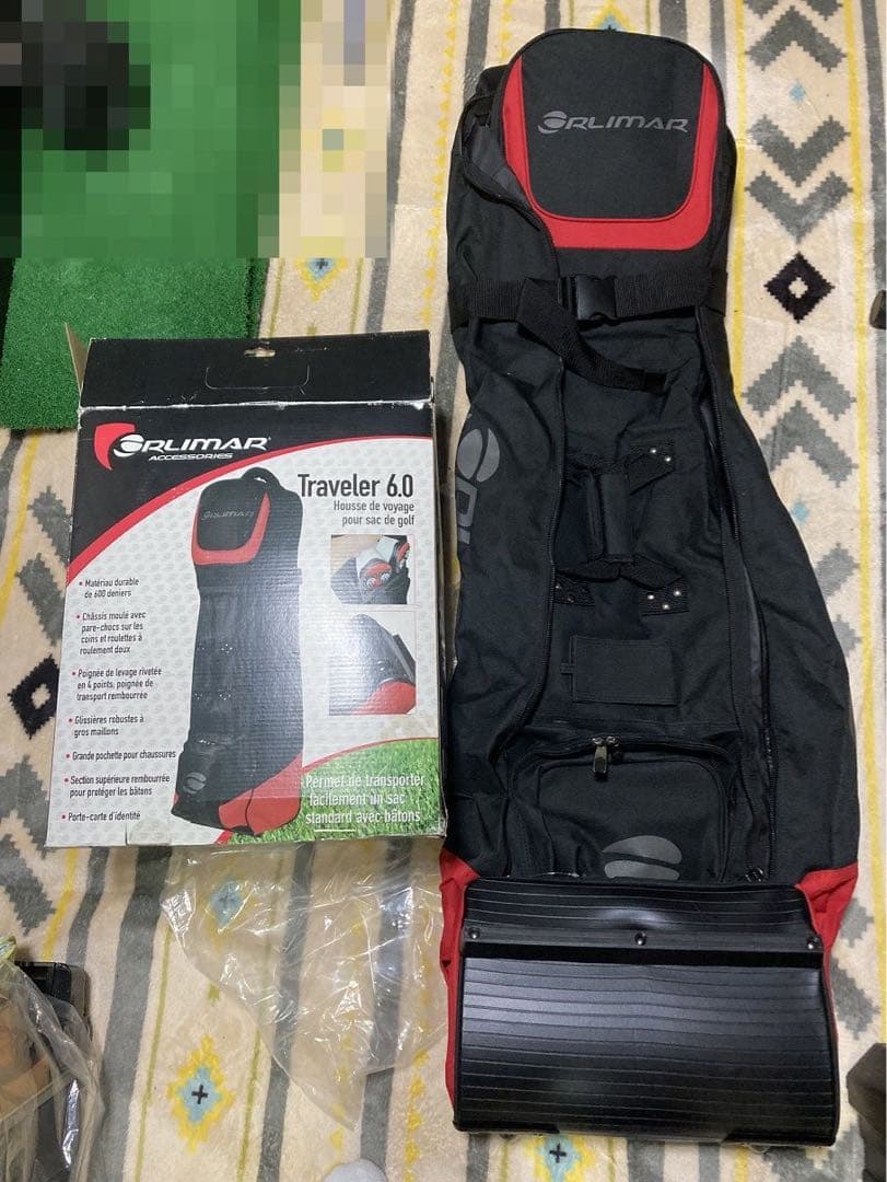 車輪付きゴルフトラベルカバー