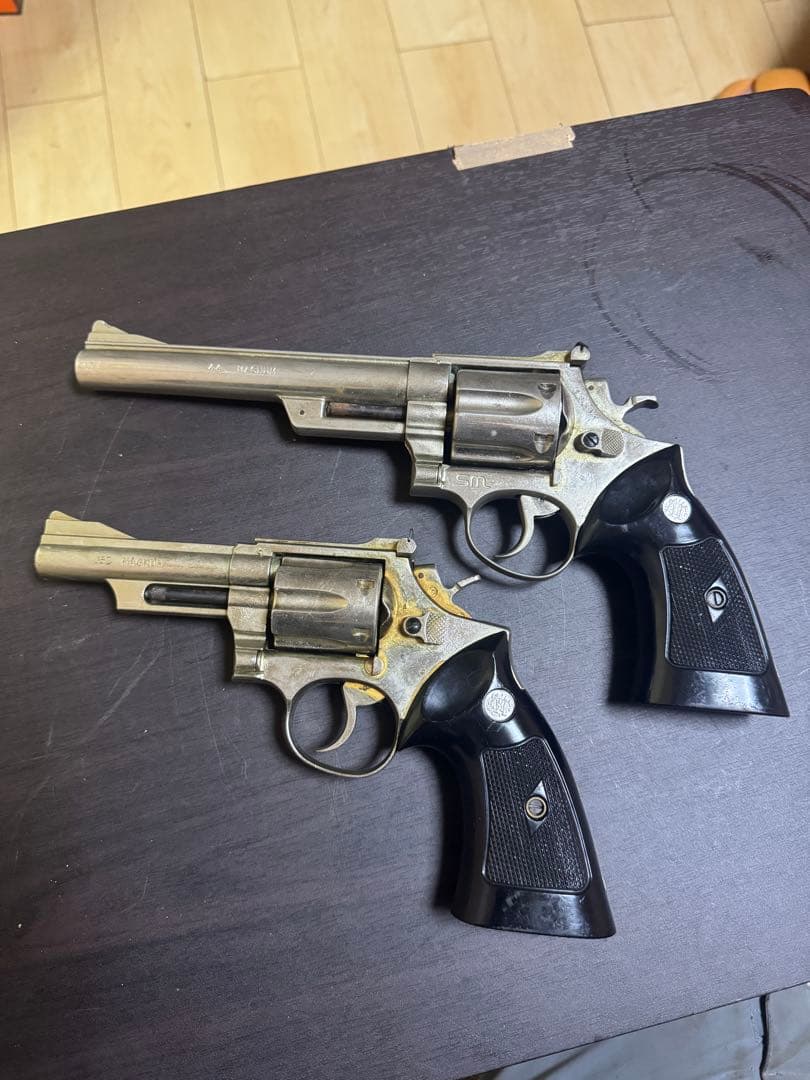 SMITH WESSON 44MAGNUM STEEL MODEL S＆W357