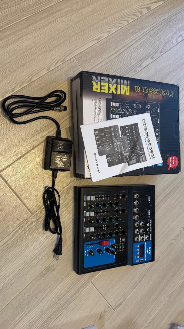 【値下げ中】NXG GH4 アナログミキサー 4チャンネル