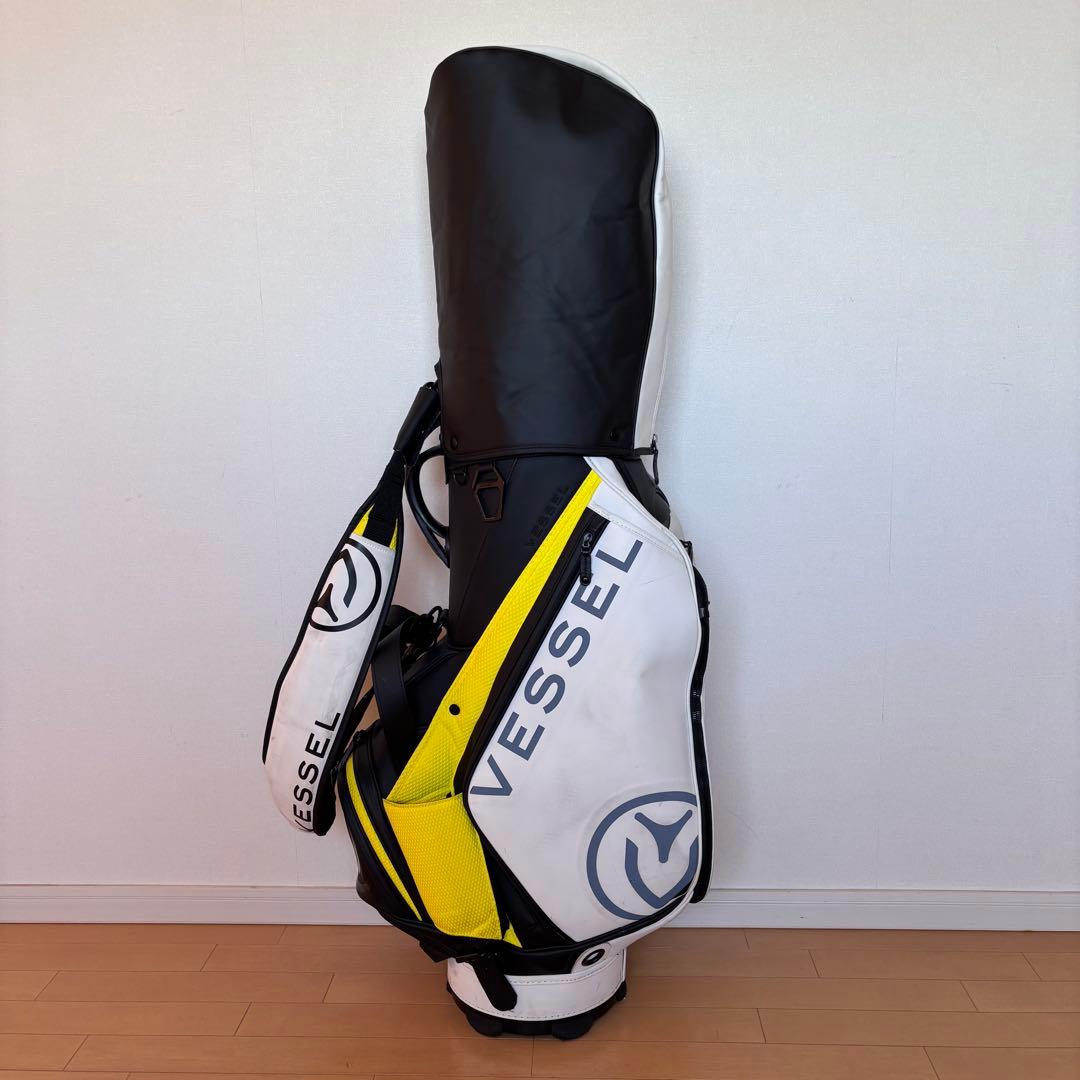 キャディバックVESSELプレミアムスタッフpremium staff鍵付き
