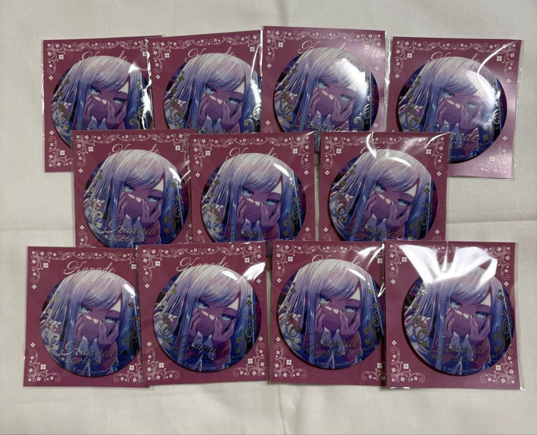 プロセカ 宵崎奏 箔押し缶バッジ