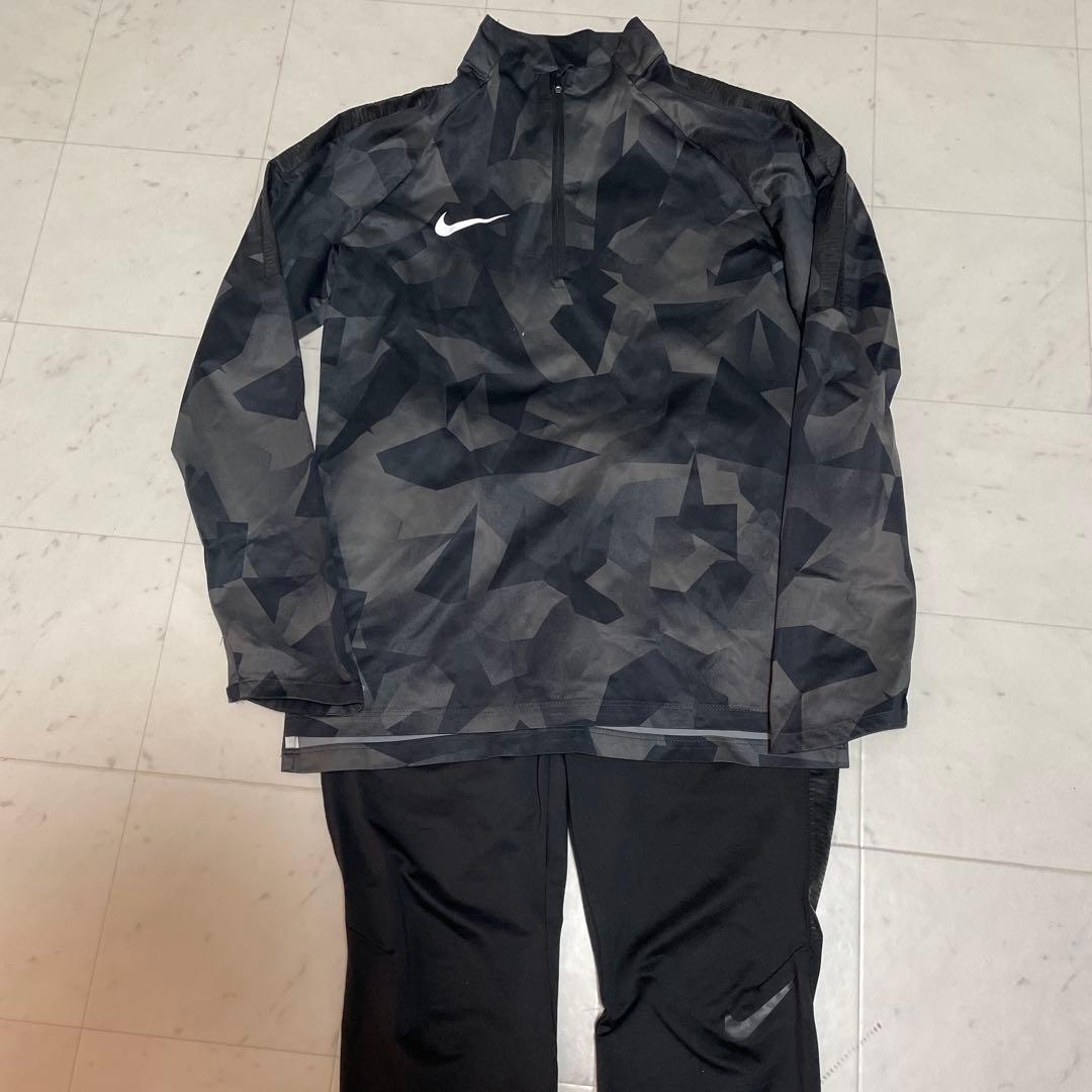 Nike ドリルトップ　ハーフジップ　サッカー　ウェア上下セット　Mサイズ