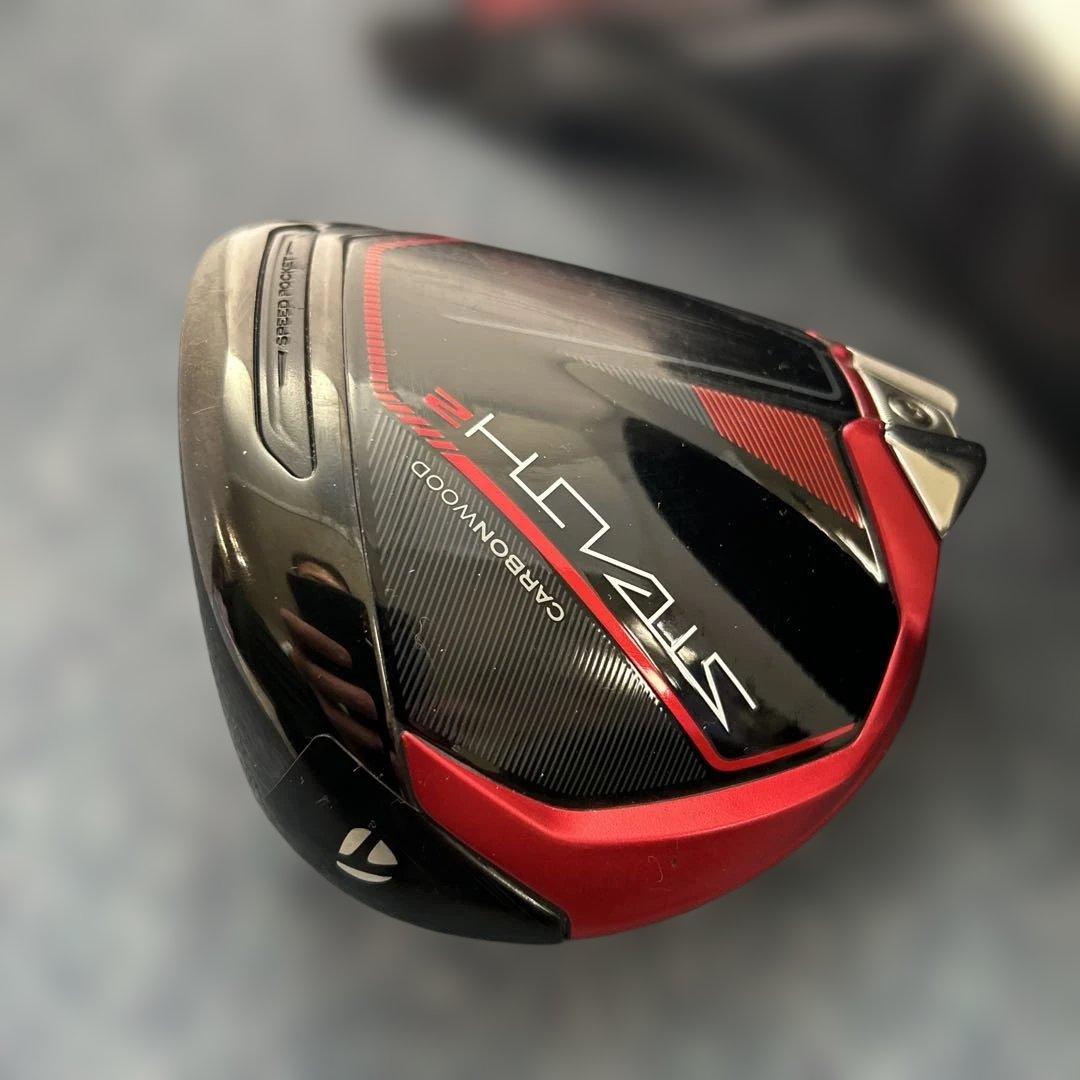 《テーラーメイド》STEALTH2 HD ステルス2HDドライバーヘッド＋カバー